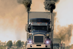 Black exhaust smoke is a sign your combustion cylinder isn't fully burning diesel